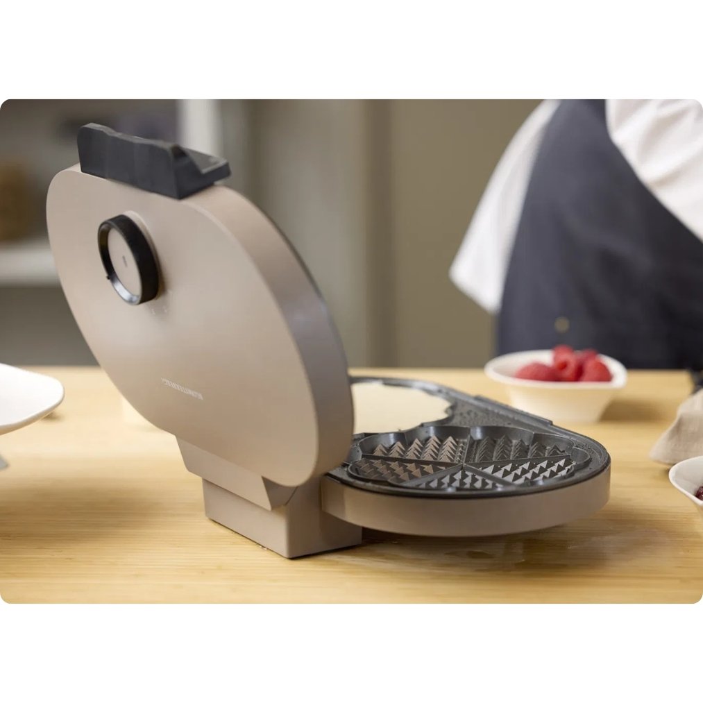 Dobbelt vaffeljern 1600 watt Latte